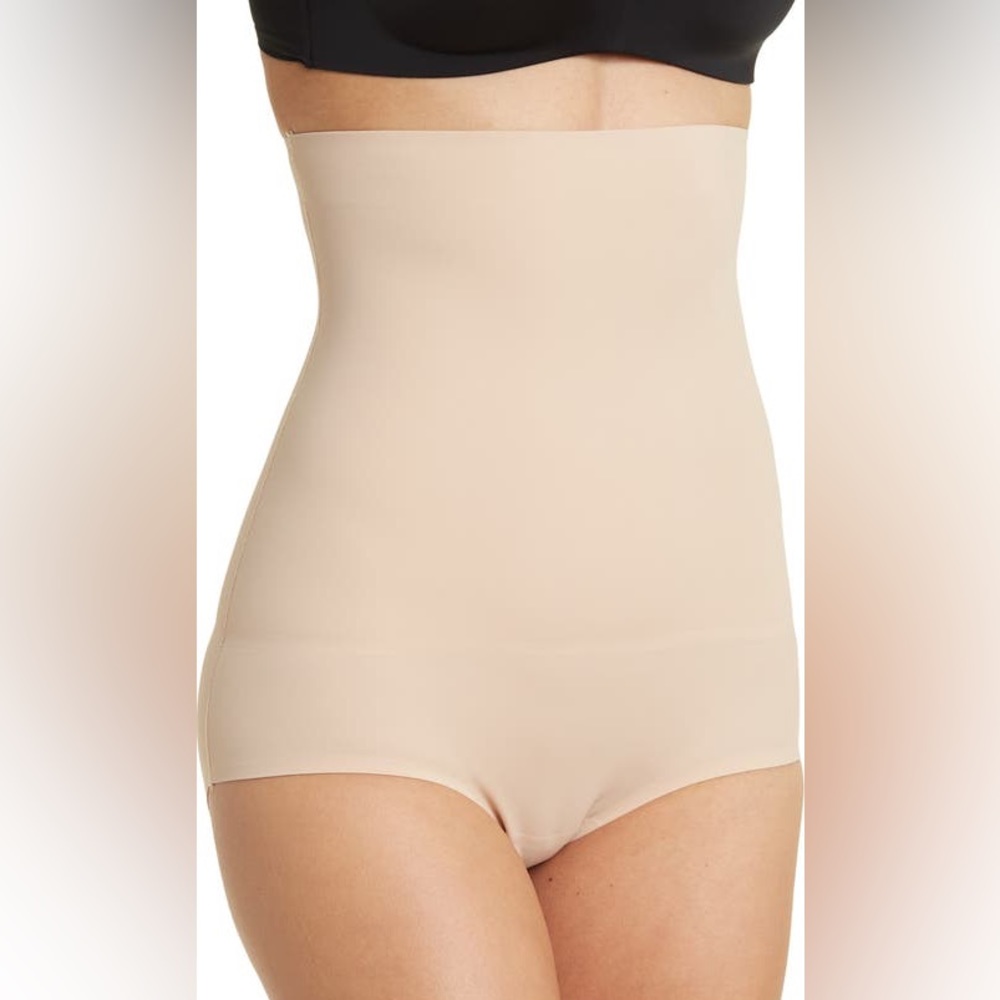 SKINNYGIRL Shaping Sonic Edge Brief Tan. Size S. NWT